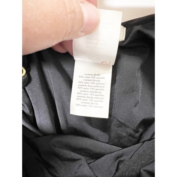 Who Wore What Onia Womens Danielle Raffia Belted One Piece Swimsuit Sz M - Picture 12 of 12